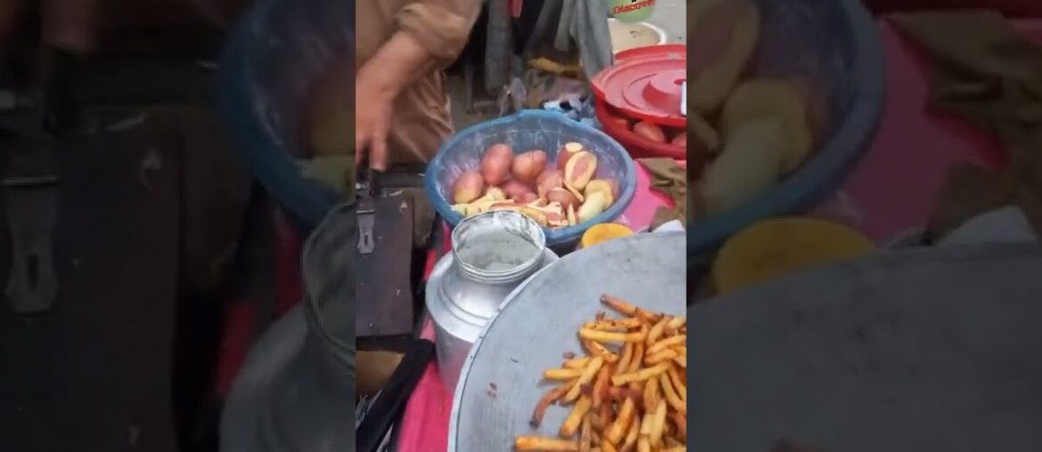 Crispy French Fries At Street Food Of Pakistan #shorts
