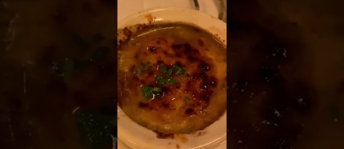 When you order French onion soup at a French restaurant #shorts