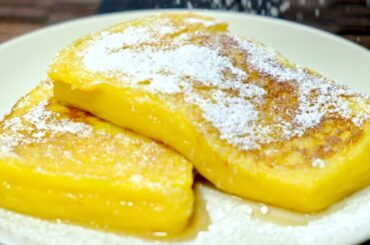 How to cook French toast, and recipes. It's fluffy and sweet pan cake.