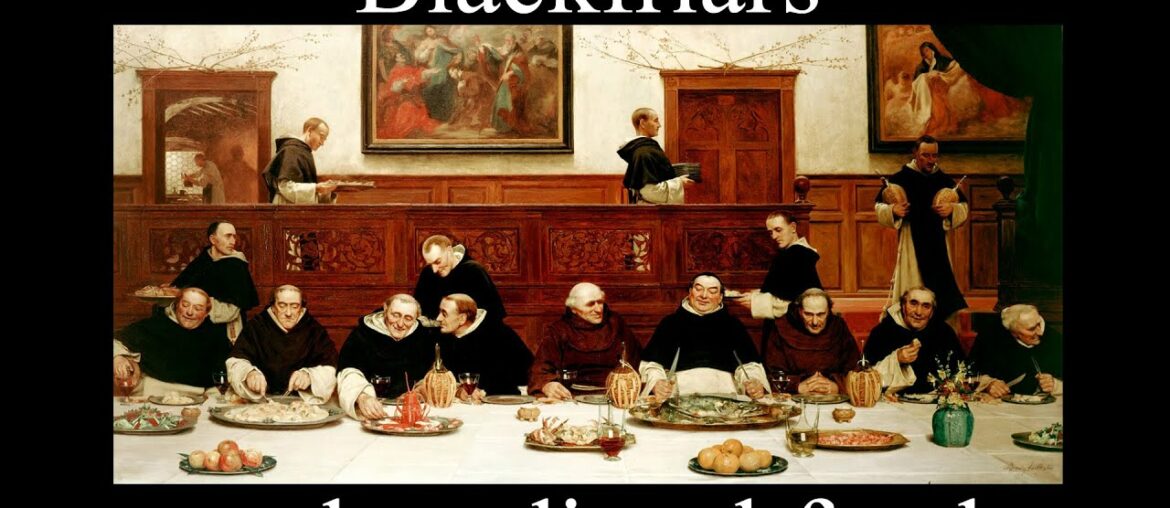 A rambling video about friars, guilds, medieval cookery, herbalism, and what counted as 'fish'