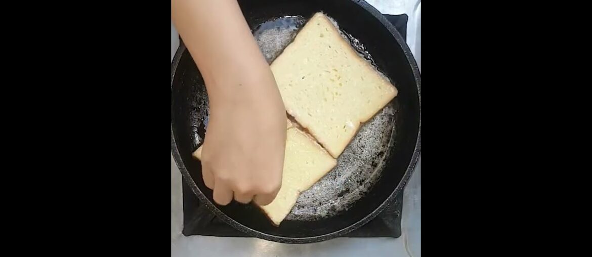 Crispy & quick French toast easy breakfast recipe - Frech Toast