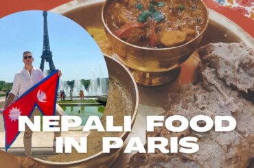Best NEPALI FOOD in FRANCE ! Outside of NEPAL I found | Momo | Dhido | Newari