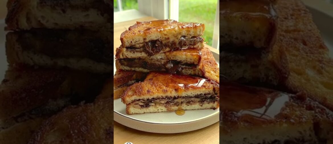 Gluten Free Cookie Dough Stuffed French Toast Recipe #foodifoodi