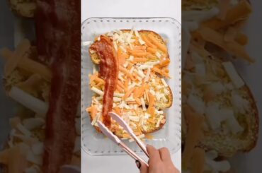 Beacon Grilled Cheese French Toast Bake #food #shorts