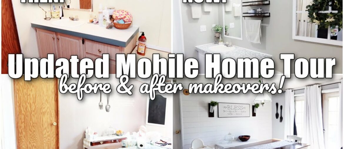 THEN VS NOW SINGLE WIDE MOBILE HOME TOUR! \ BEFORE & AFTER THE MAKEOVERS! THEN VS NOW SINGLE WIDE MOBILE HOME TOUR! \ BEFORE & AFTER THE MAKEOVERS!