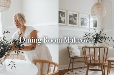 Small Dining Room Makeover | From Start to Finish