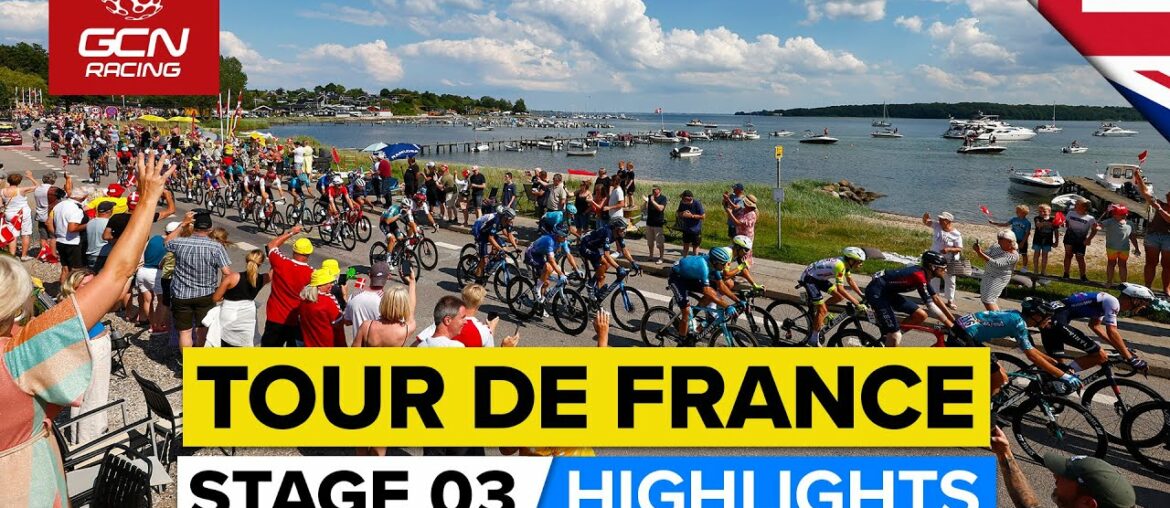 Nervous Finale Leads To Second Bunch Sprint | Tour De France 2022 Stage 3 Highlights