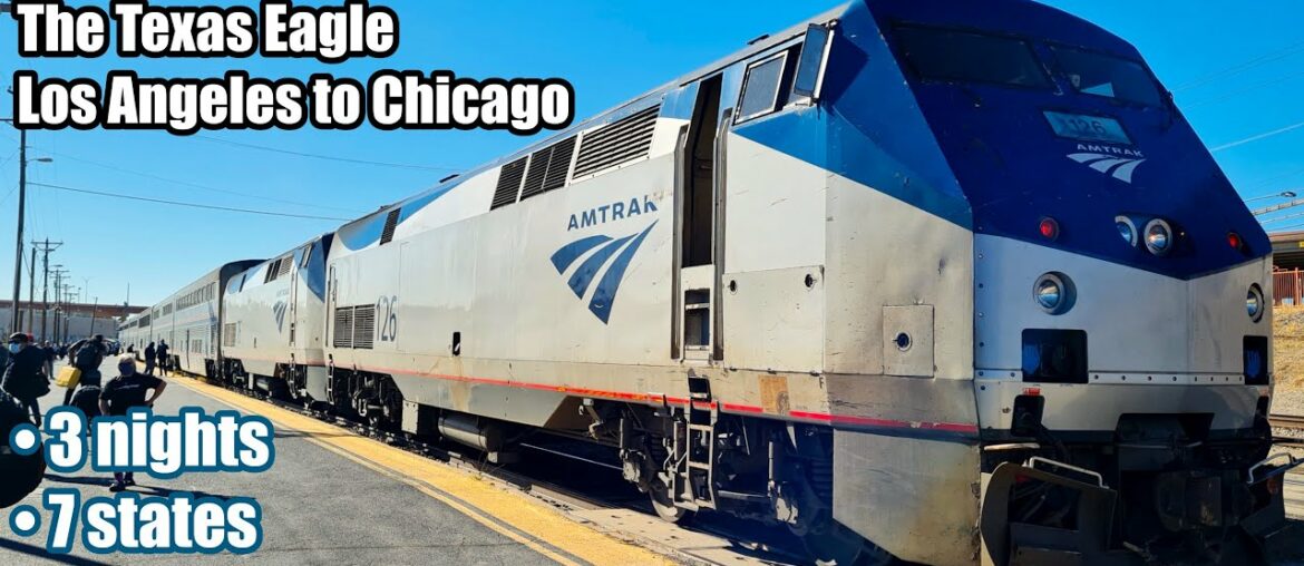 America's LONGEST Train Journey! The Texas Eagle! America's LONGEST Train Journey! The Texas Eagle!