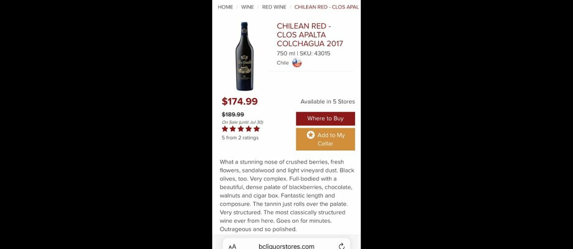 July 2022 Update and B.C. Liquor Stores Expert Wine Buying Strategies and Recommendations July 2022 Update and B.C. Liquor Stores Expert Wine Buying Strategies and Recommendations