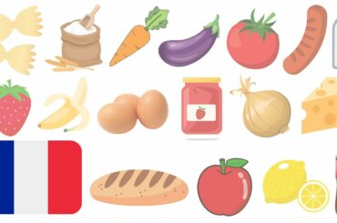 Important French "Food" Words with Pictures - Learn English