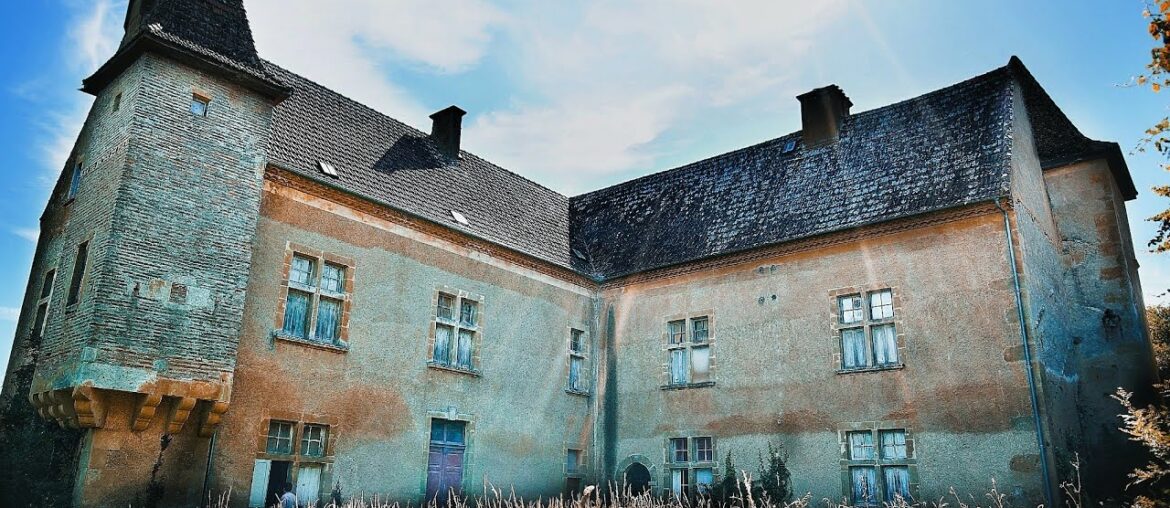 HISTORIC ABANDONED French Mansion FROZEN IN TIME Untouched Abandoned CASTLE