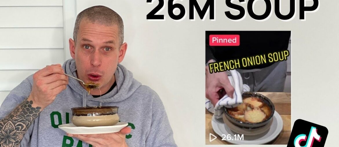 Homemade French Onion Soup That's Worth The Hype | My Viral TikTok Recipes