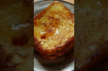 Classic French Toast/ Quick and Easy French Toast Recipe #frenchtoast #youtubeshorts #shorts #reels