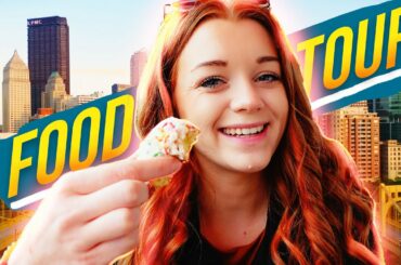 Trying PITTSBURGH FOODS for the First Time! Pittsburgh Food Tour!