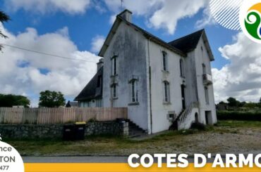 FRENCH PROPERTY FOR SALE - Renovation started in this imposing 5 bedroom home in Cotes d'Armor