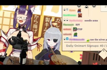 OniGiri Tries To Pull The Cork Out The Wine Bottle w/ Geega