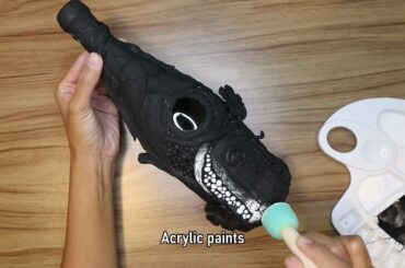 Fairy house Bottle art/Wine bottle craft/bottle decoration/art and craft/CreativeCat