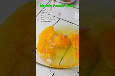 Masala french toast Breck Fast Recipe #food #cooking #racipe #homekichen