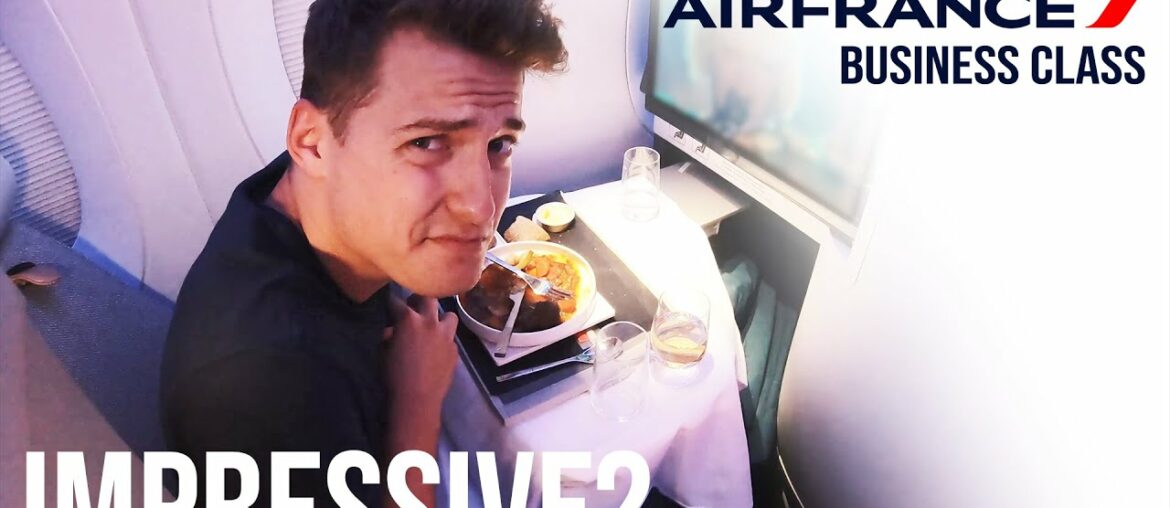 IMPRESSIVE! Air France A350 Business Class