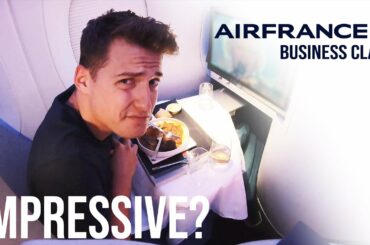 IMPRESSIVE! Air France A350 Business Class