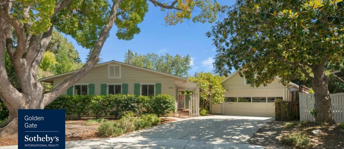 333 Linfield Pl Menlo Park CA | Menlo Park Homes for Sale