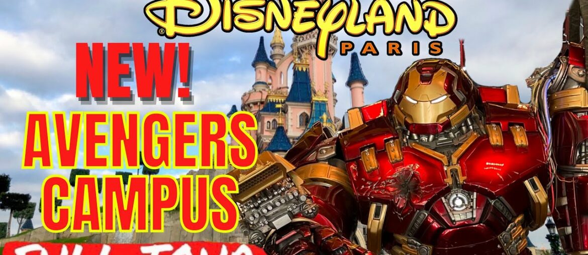 EXCLUSIVE PREVIEW Disney's NEWEST LAND Avengers Campus Paris FULL TOUR, Secrets, Food, Merch & MORE EXCLUSIVE PREVIEW Disney's NEWEST LAND Avengers Campus Paris FULL TOUR, Secrets, Food, Merch & MORE