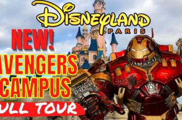 EXCLUSIVE PREVIEW Disney's NEWEST LAND Avengers Campus Paris FULL TOUR, Secrets, Food, Merch & MORE
