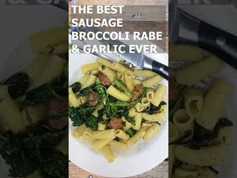 The Best #sausage #broccoli #rabe garlic ever! on the grill. The Best #sausage #broccoli #rabe garlic ever! on the grill.