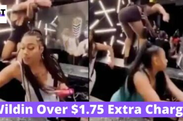 3 Women Destroy An NYC Restaurant After Getting Charged $1.75 For Extra Sauce | VIDEO