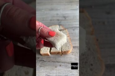 French Toast Bites ASMR  recipe  #short