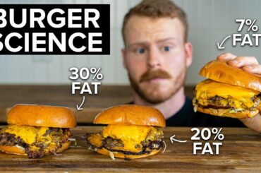 How to make the Perfect Burger at home, according to science.