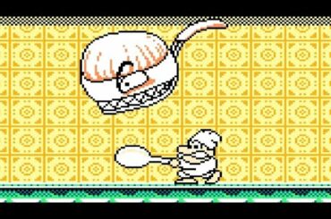 Panic Restaurant (NES) Playthrough