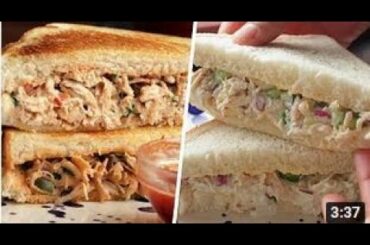 Chicken sandwich || French Toast Recipe || Bread Recipe || French toast Recipe ||