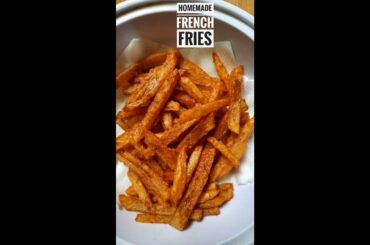 Homemade French fries |French fries at home|Crunchy and tasty french fries