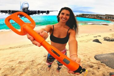Metal Detecting Airplane Beach