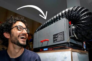 I Built The WORLD'S FIRST PASTA DRYER For Home Use