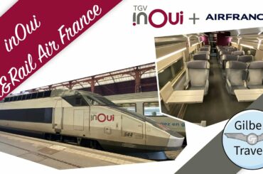 inOui TGV High Speed Train: Air France Air & Rail ticket 1st Class Paris CDG Airport to Strasbourg