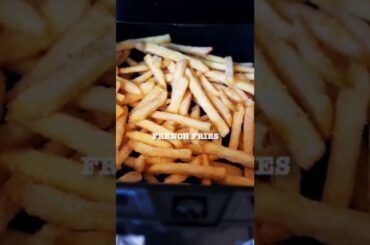 Best Air fryer french fries | Best air fryer | Air fryer recipes | French fries shorts | #shorts