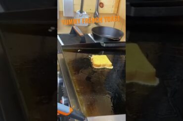 French toast on the Blackstone.    #shorts #blackstone #griddlenation