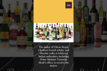 France's Pernod puts new India investments on hold.
