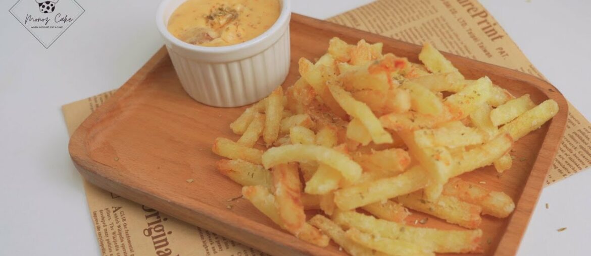 French Fries With Cheese Sauce | Quick Cake Recipes #asmr #shorts