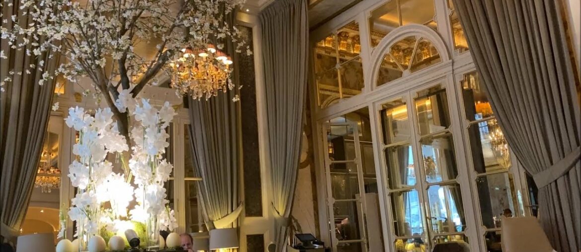 RITZ PARIS Salon Proust & Hotel de Crillon Jardin d'Hiver Teas. St. Germain. Montparnasse Best Eats.