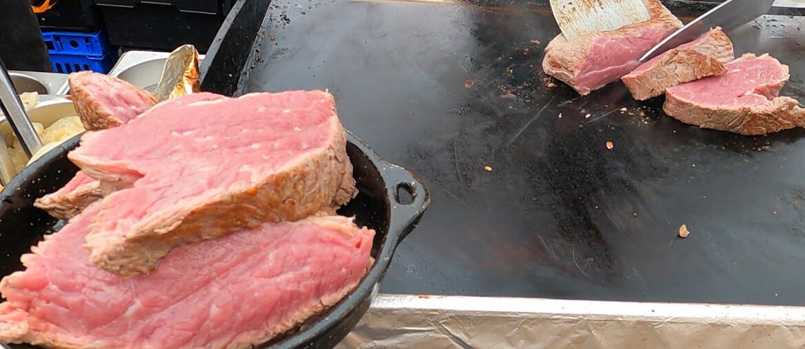 Beef from Argentina, French Duck Burgers and Vietnamese Chicken Baguette. London Street Food