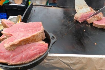 Beef from Argentina, French Duck Burgers and Vietnamese Chicken Baguette. London Street Food