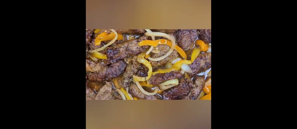 French Fry Stewed Liver Jamaican Style