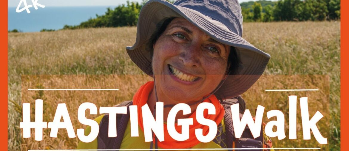 RYE TO HASTINGS COASTAL WALK | 4K | DAY SATURDAY WALK RYE TO HASTINGS COASTAL WALK | 4K | DAY SATURDAY WALK