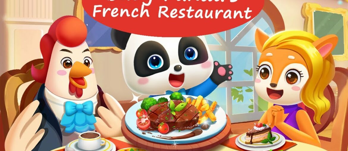Baby Panda's French Restaurant – Learn About Dining Etiquette and Table Manners! | BabyBus Games Baby Panda's French Restaurant - Learn About Dining Etiquette and Table Manners! | BabyBus Games