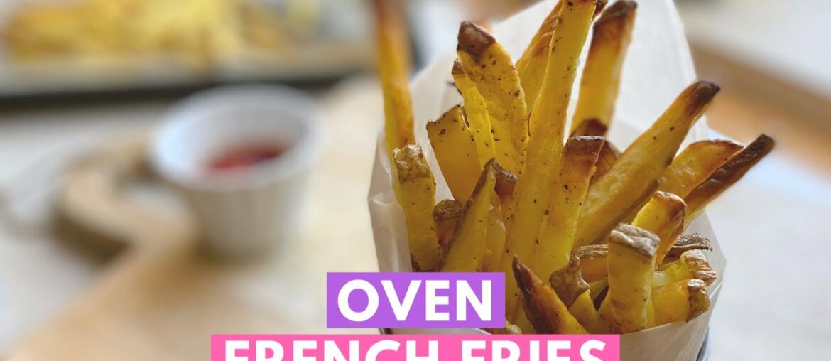 Easy Crispy Oven French Fries Recipe for Vegan Tofu Fish and Chips | Tofu Mastery Lesson # 18