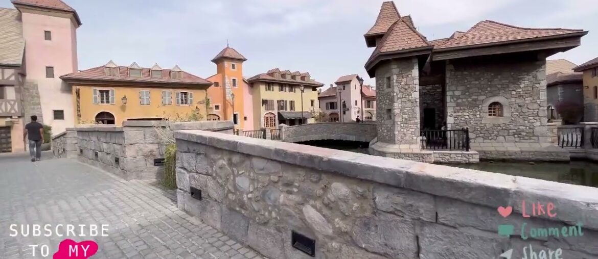 The French village#dubai#Riverland#dubai The French village#dubai#Riverland#dubai