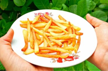 Monsoon Special Crispy French Fries Recipe | Recipe Using Potato | Mc'Donald Style French Fries